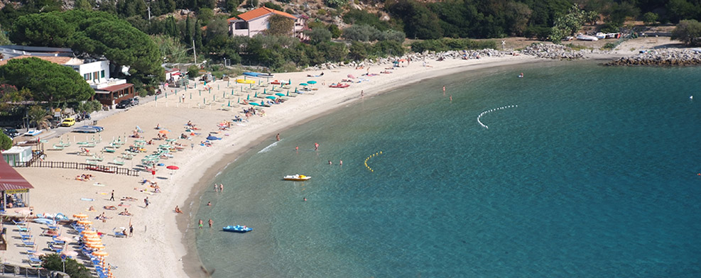 La spiaggia di Cavoli