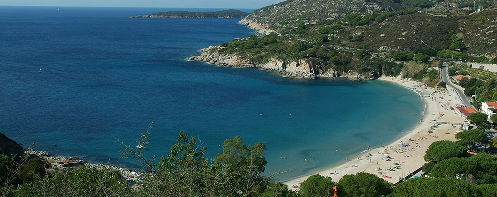 Der Strand von Cavoli - Insel Elba