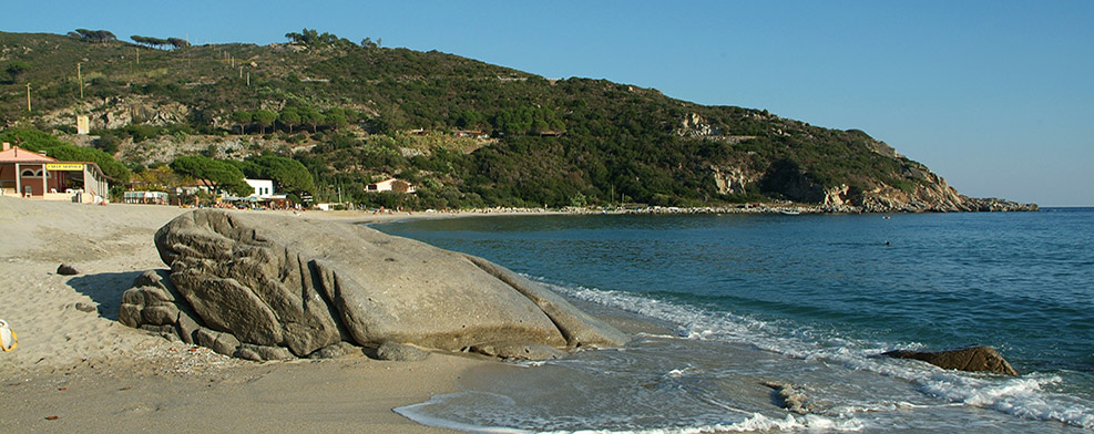 La spiaggia di Cavoli