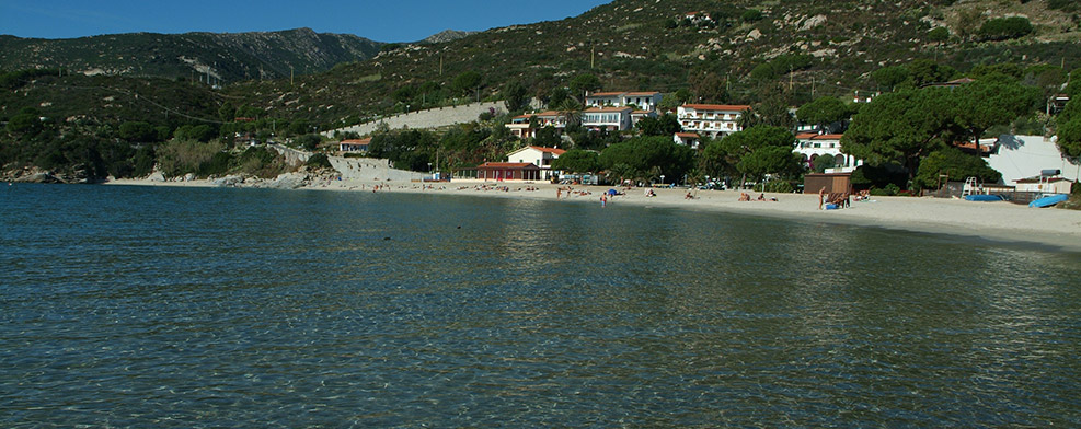 The sea at Fetovaia - Elba Island